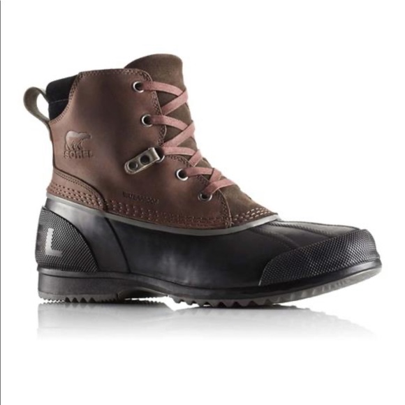 sorel ankeny waterproof leather boot